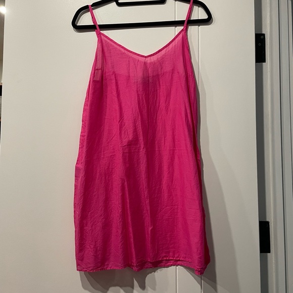 Pink Tiered Dress by Devotion TWINS - Picture 10 of 12